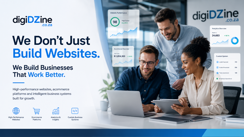 We Don't Just Build Websites. We Build Businesses That Work Better.