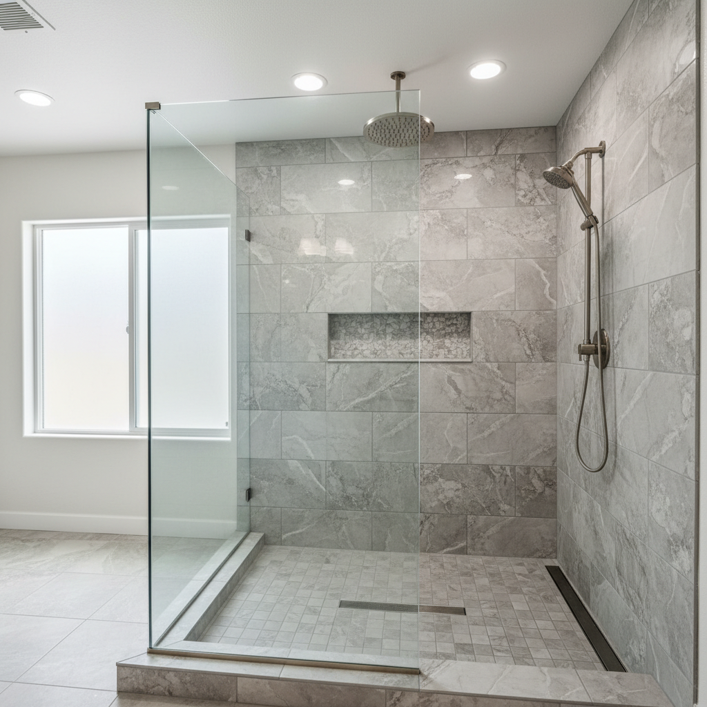 Why El Cajon Homeowners Prefer Walk-In Showers Over Traditional Tubs