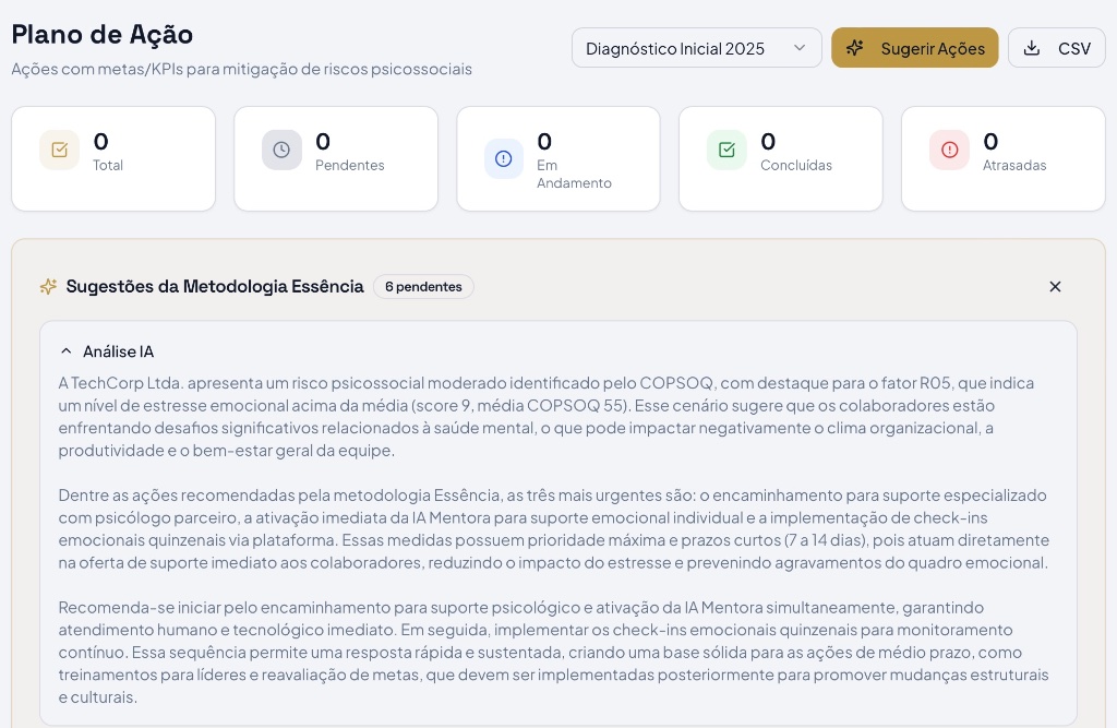 Plano de Ação Detalhado