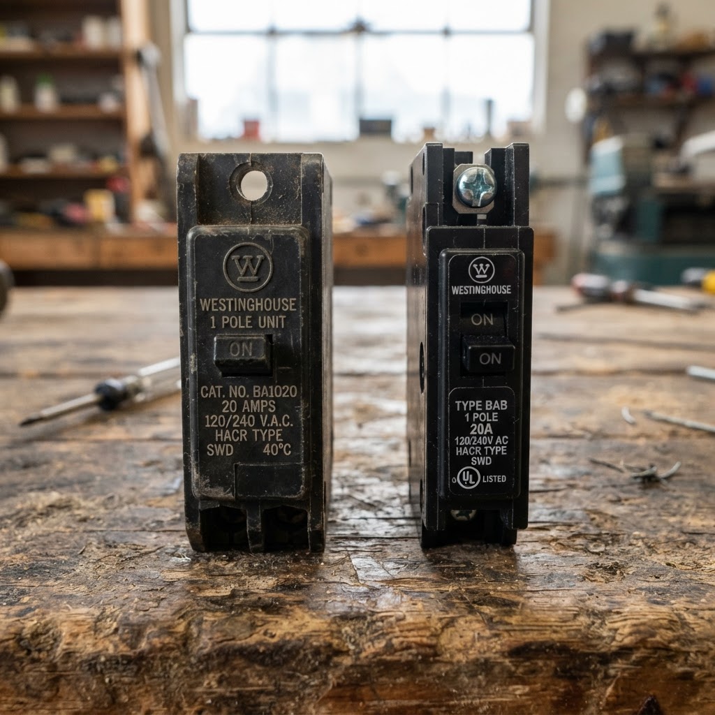 Westinghouse Quicklag BA vs BAB Breaker Replacement Guide
