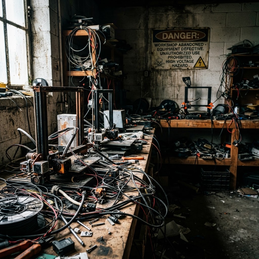 Failed 3D Printer Brands: A Safety Audit of Ghost Tech
