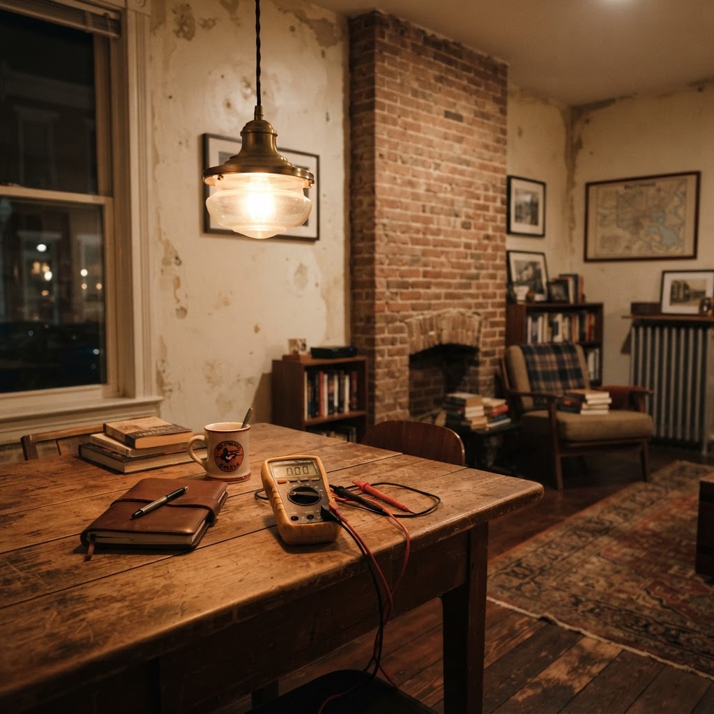 Flickering Lights in Older Home Baltimore: Causes & Fixes