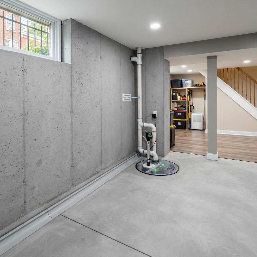 Basement Wall Seepage Repair Baltimore: A Homeowner Guide