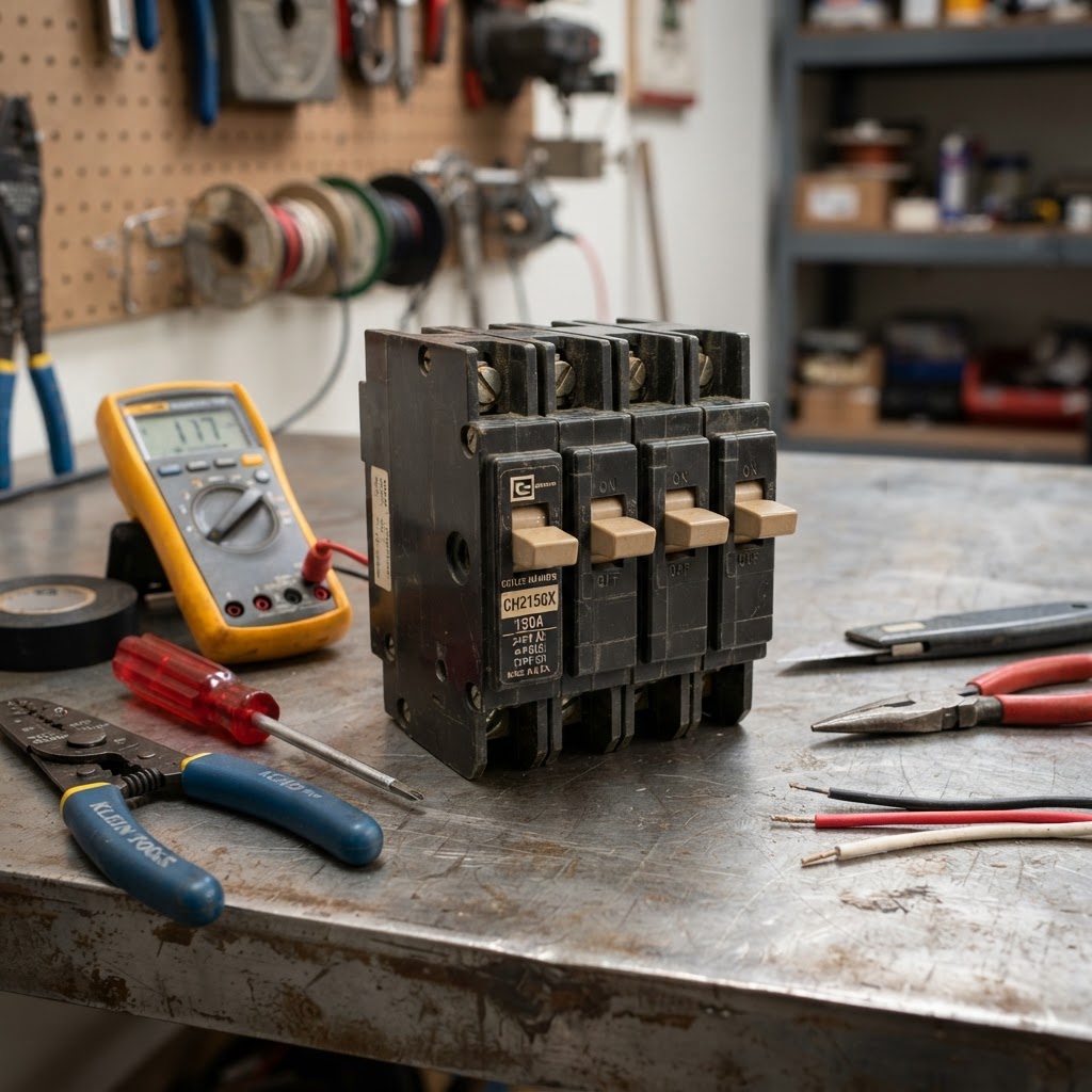 Cutler-Hammer CH2150X Main Breaker Replacement Guide
