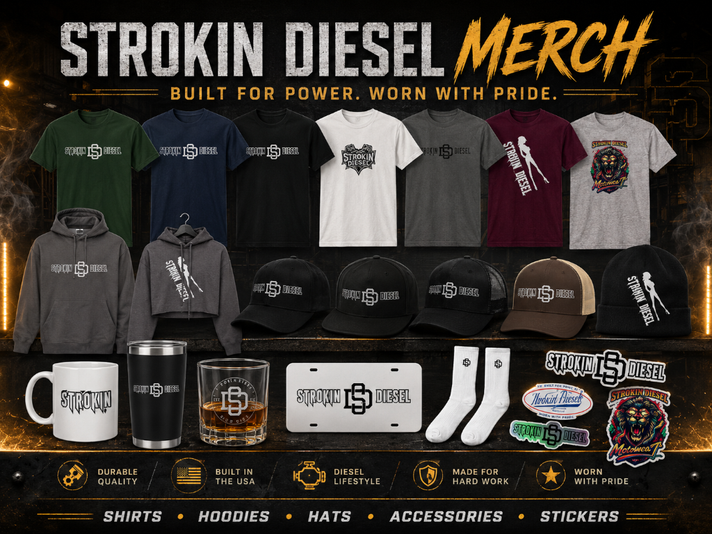Strokin Diesel Merch