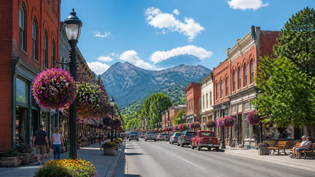 Montana downtown main street