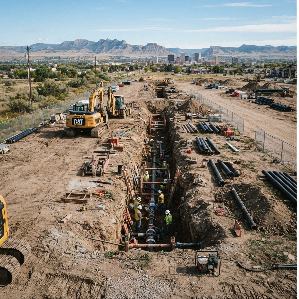 New water and sewer infrastructure project bidding in Billings