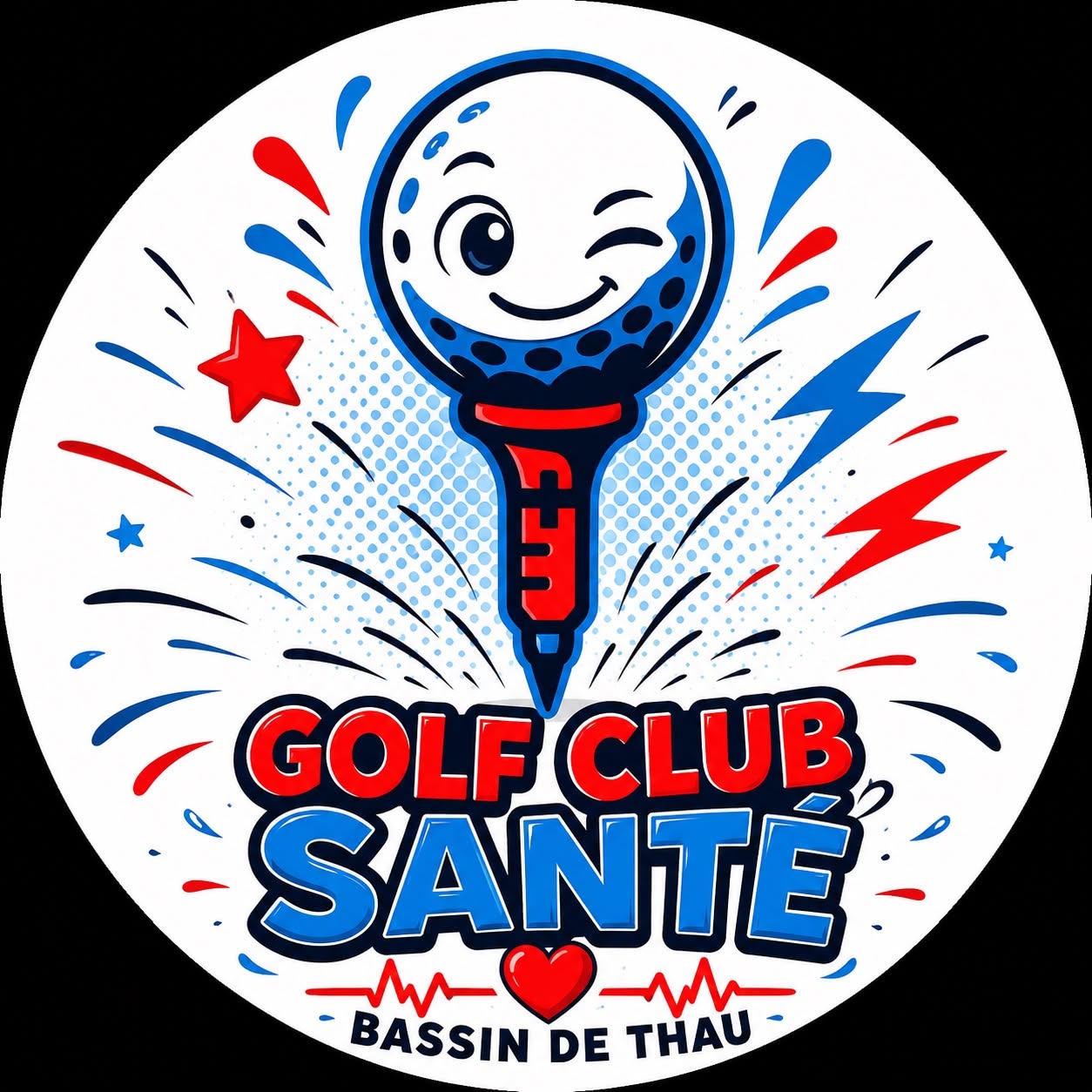 Logo Golf Club Santé Bassin de Thau
