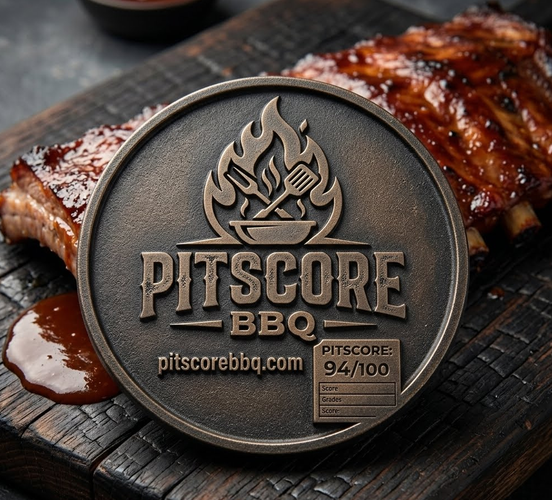 PitScore BBQ official scoring badge