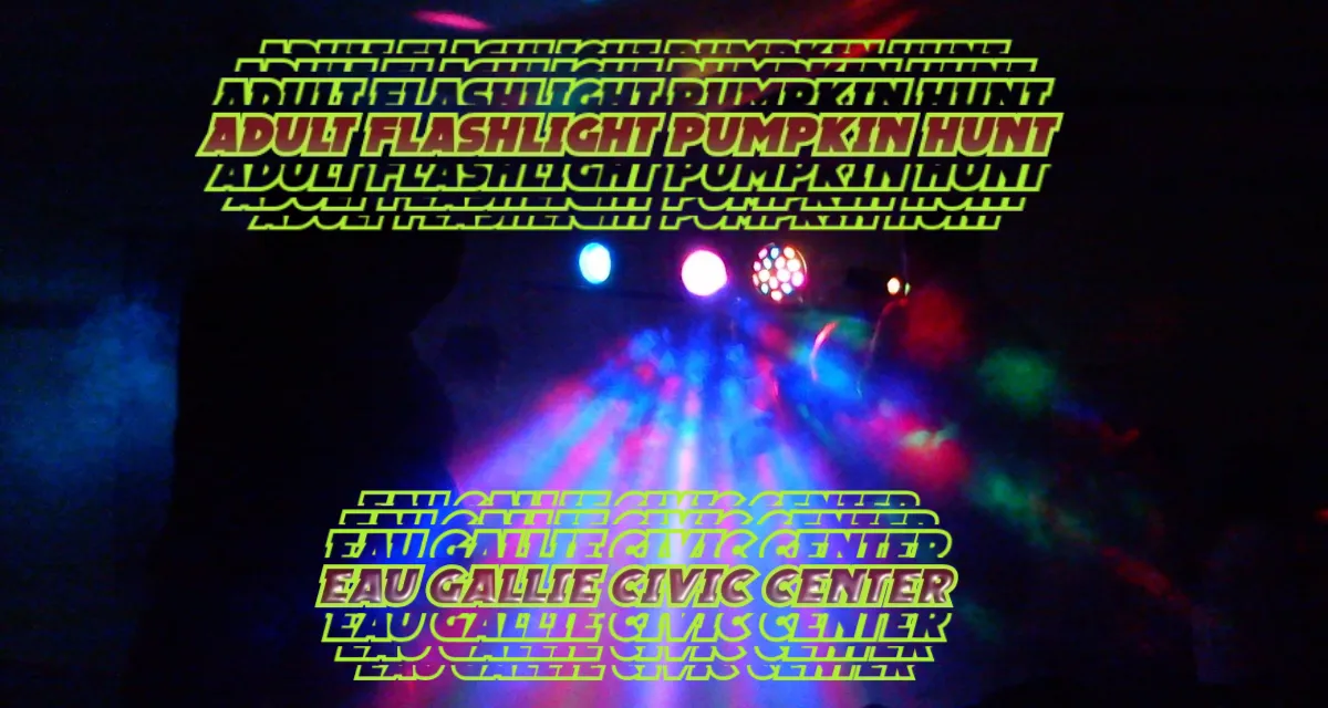 Adult Flashlight Pumpkin Hunt