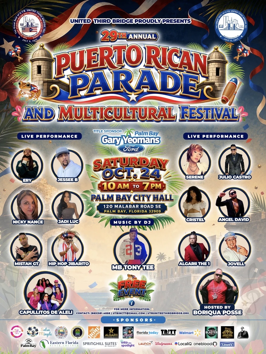 29th Annual Puerto Rican Parade and Multicultural Festival