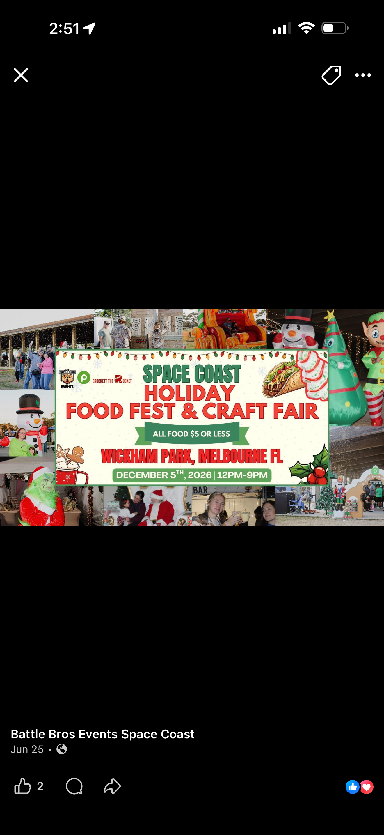 3rd Annual Space Coast Holiday Food Fest & Craft Fair