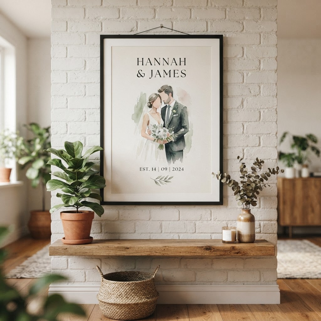 Affiche de mariage