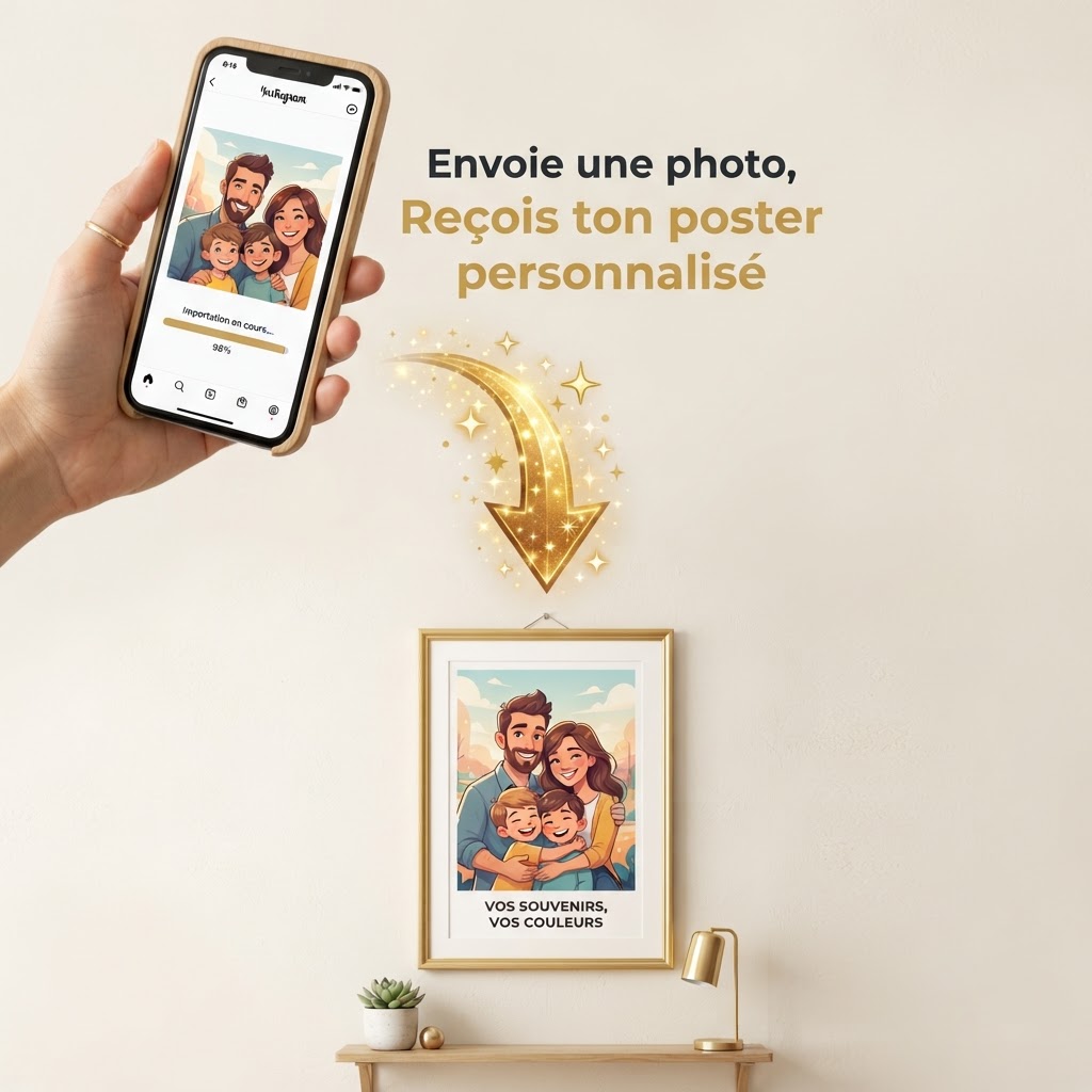 Story verticale — Photo → Poster