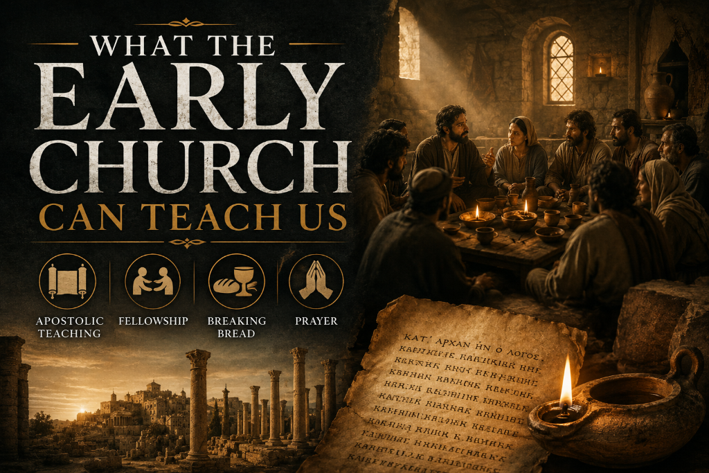 What the Early Church Can Teach Us