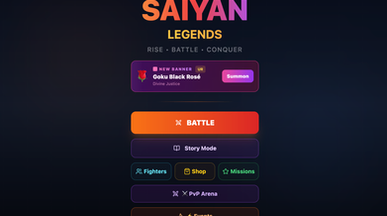 Sayian Legends template preview