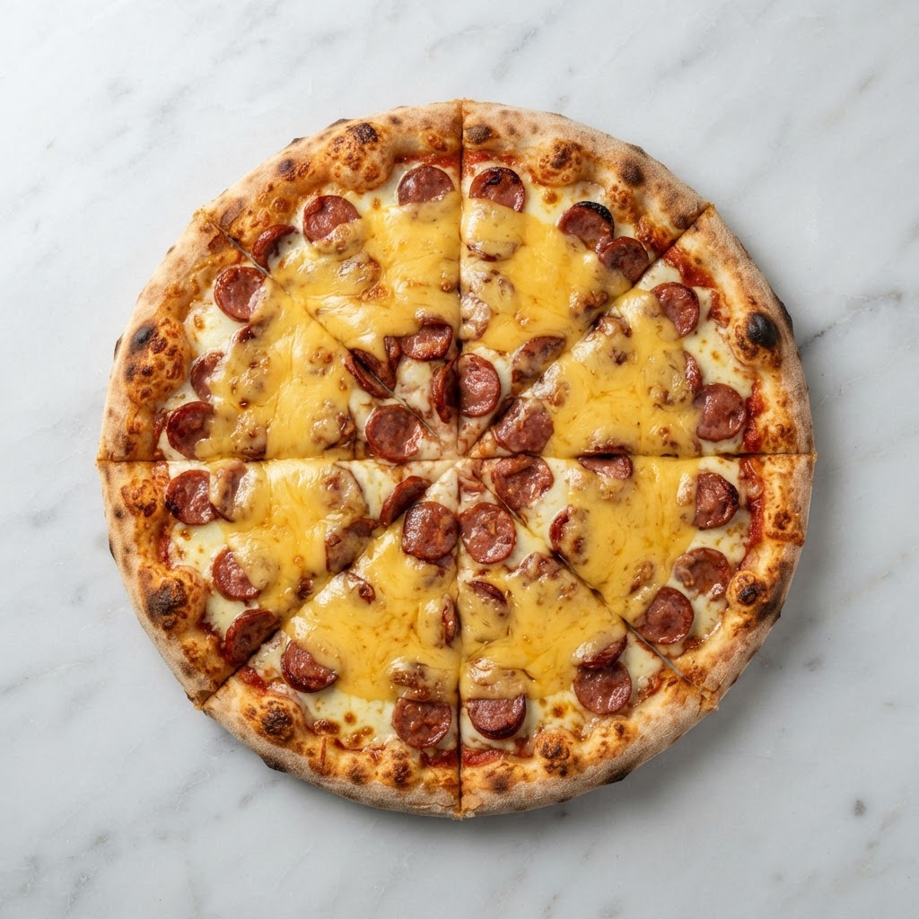 Calabresa com cheddar