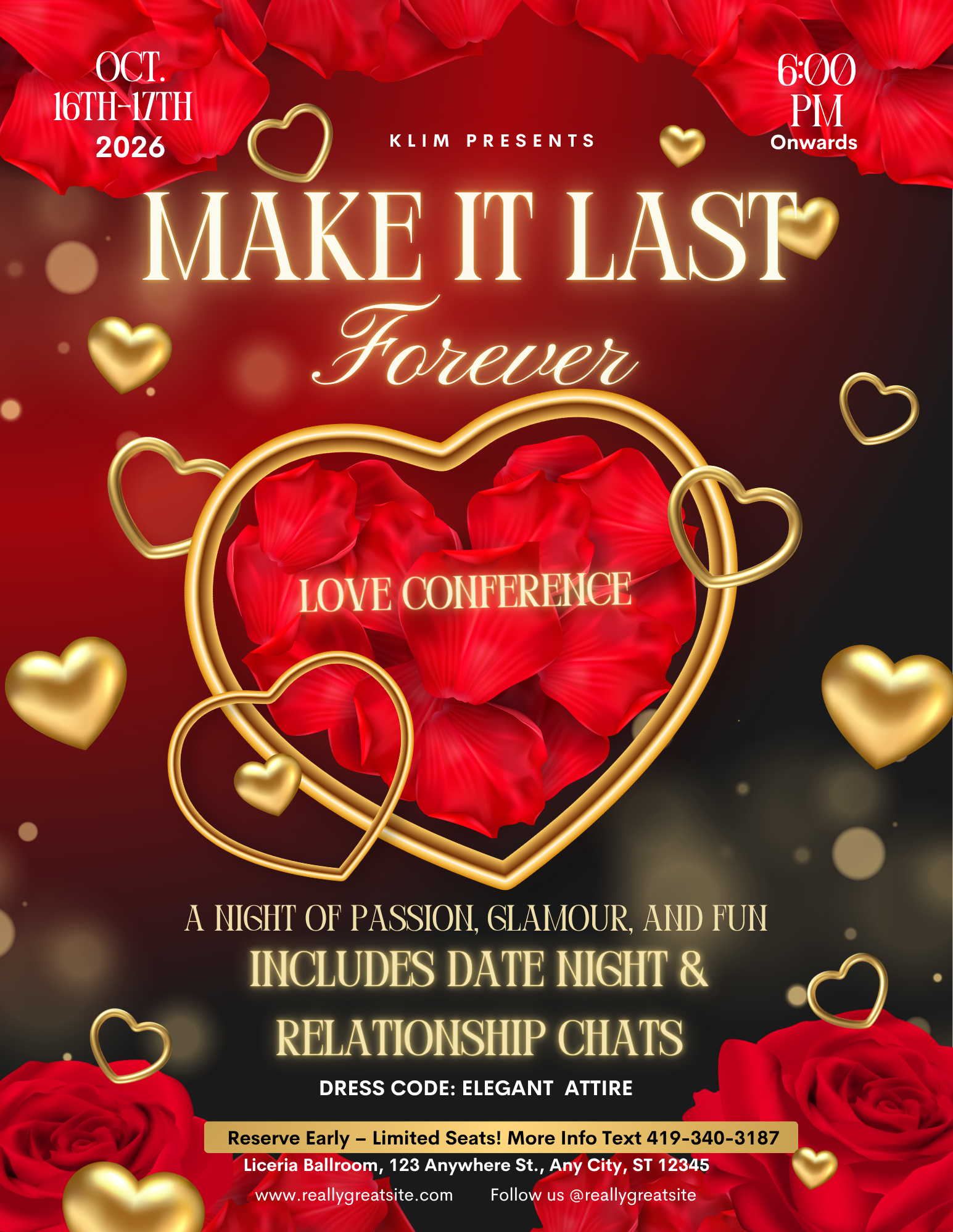 Love Conference: "Make It Last" — Date Night