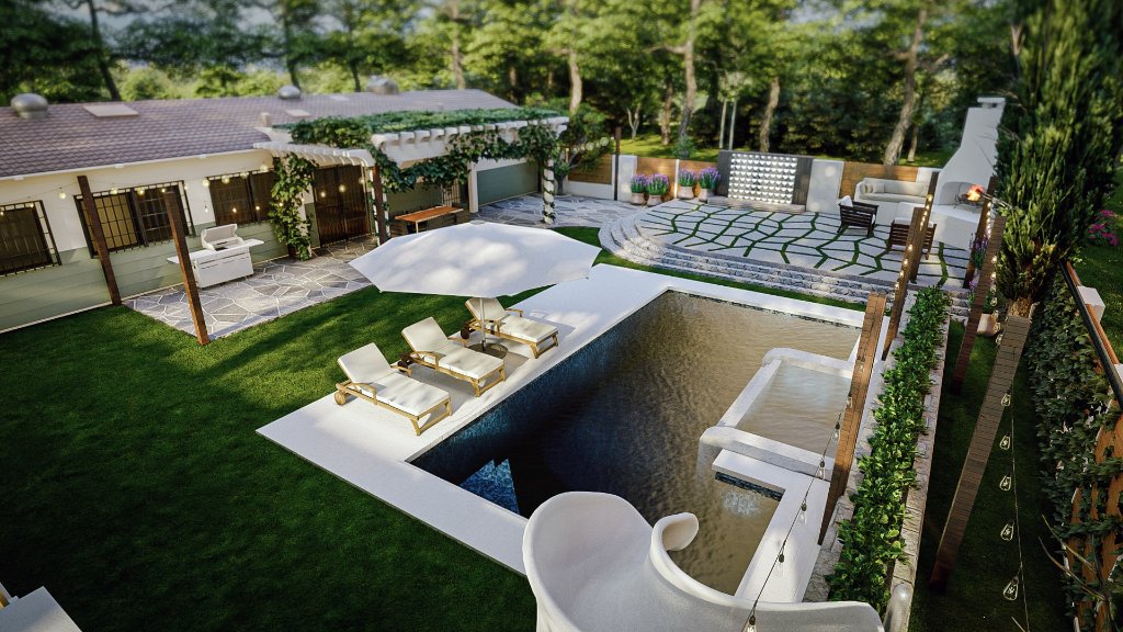 Pool & Pergola Retreat