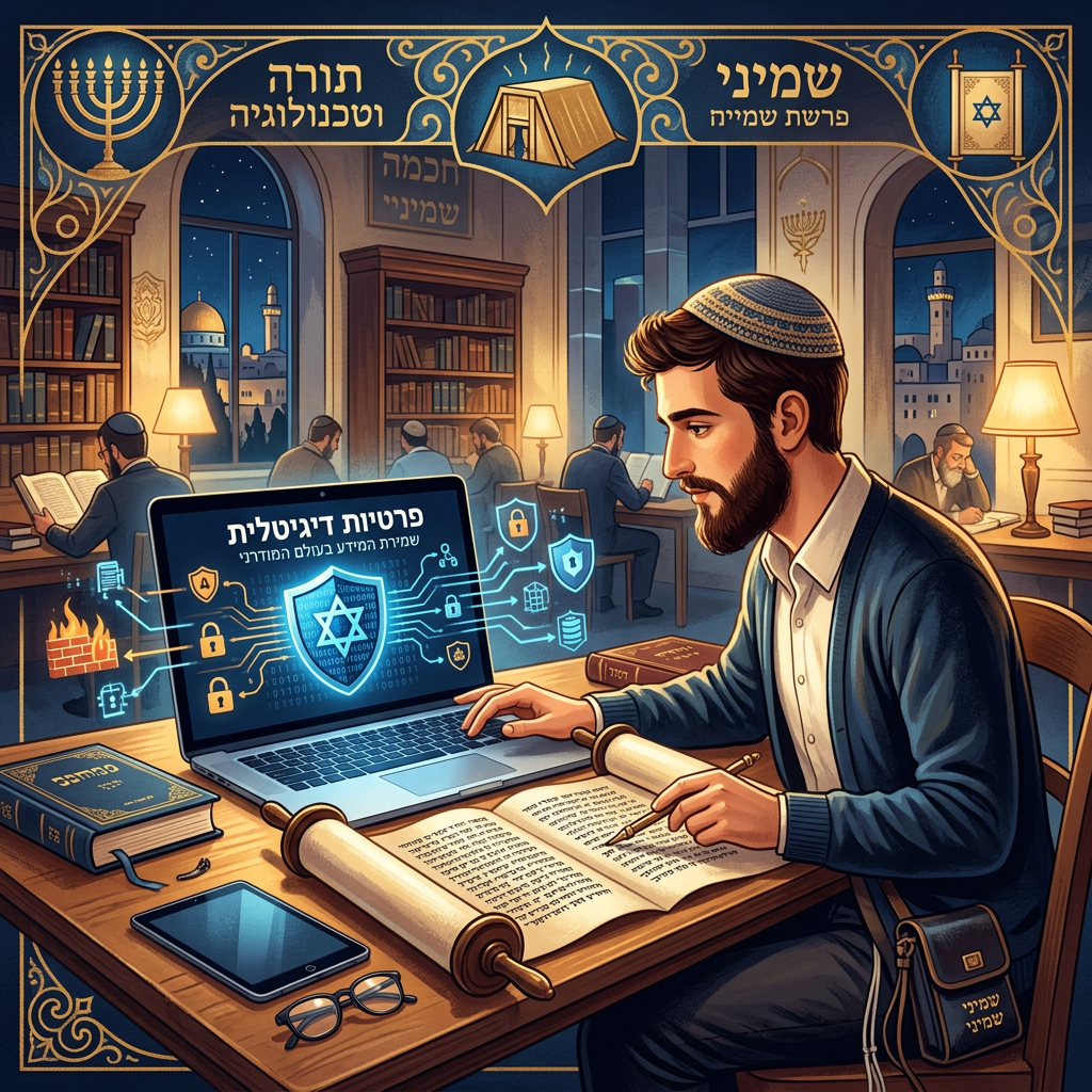 בין המבדיל לטמא ולטהור: פרשת שמיני ואתגר הפרטיות בעידן הדיגיטלי