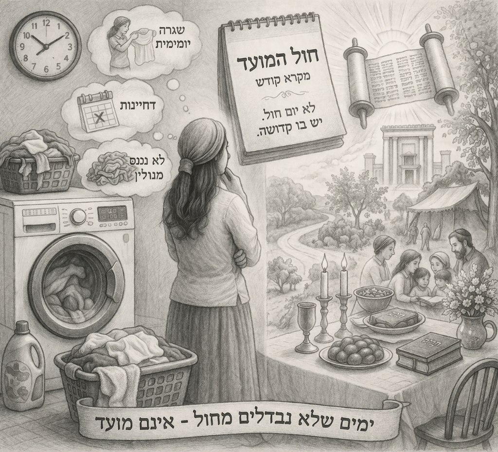 כביסה בחול המועד — בין הלכה, מסורת, ושכל ישר - הלכה וטכנולוגיה | תורת הקוד