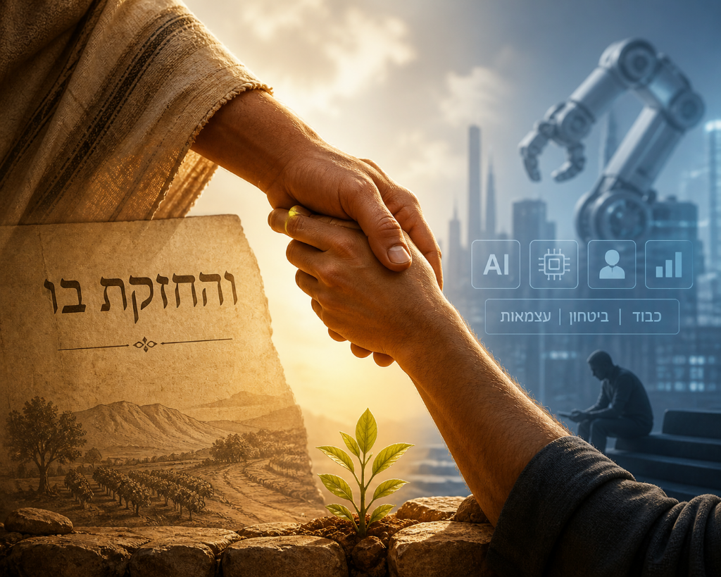 והחזקת בו — פרשת בהר ועידן ה-UBI: יד מושטת לעזרה מול עולם הטכנולוגיה והאוטומציה