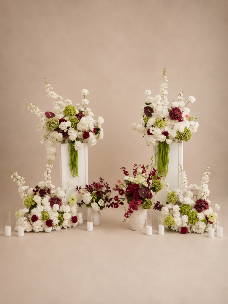 Luxurious wedding flowers