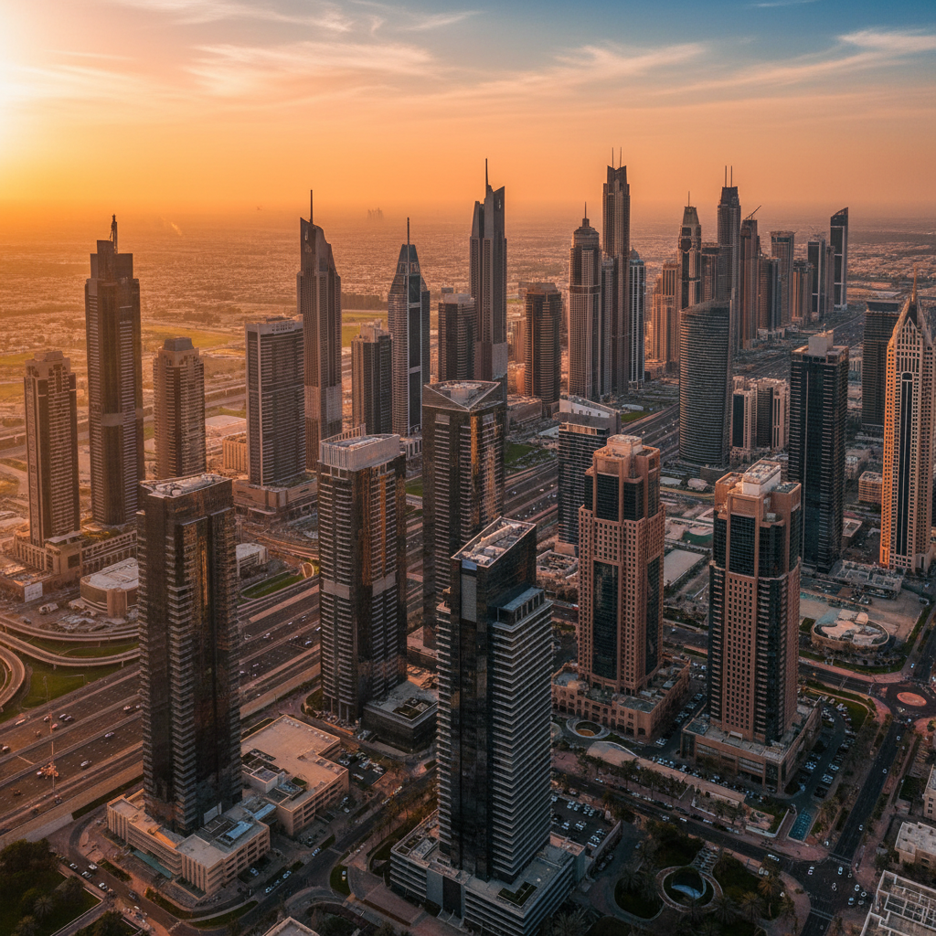 Dubai business district