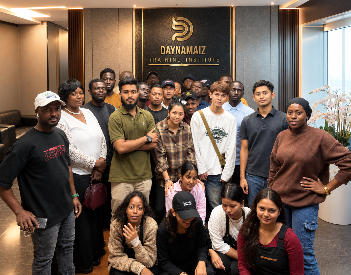 Daynamaiz Training Institute students and staff