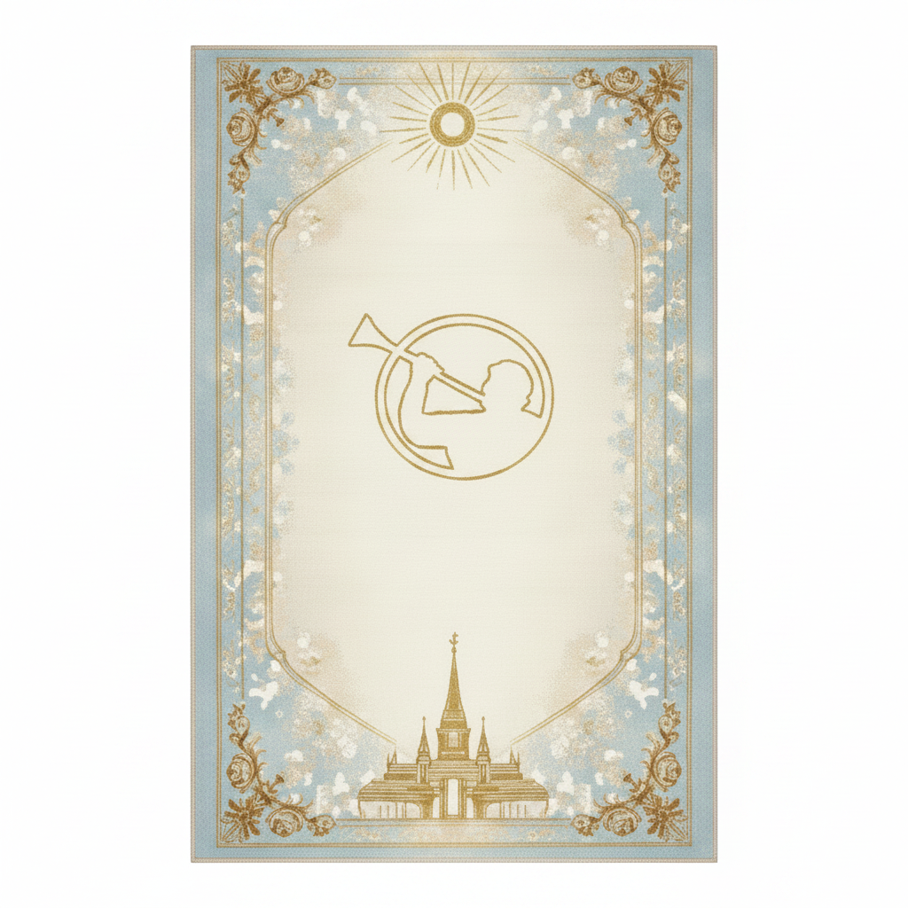 Angel Moroni Medallion