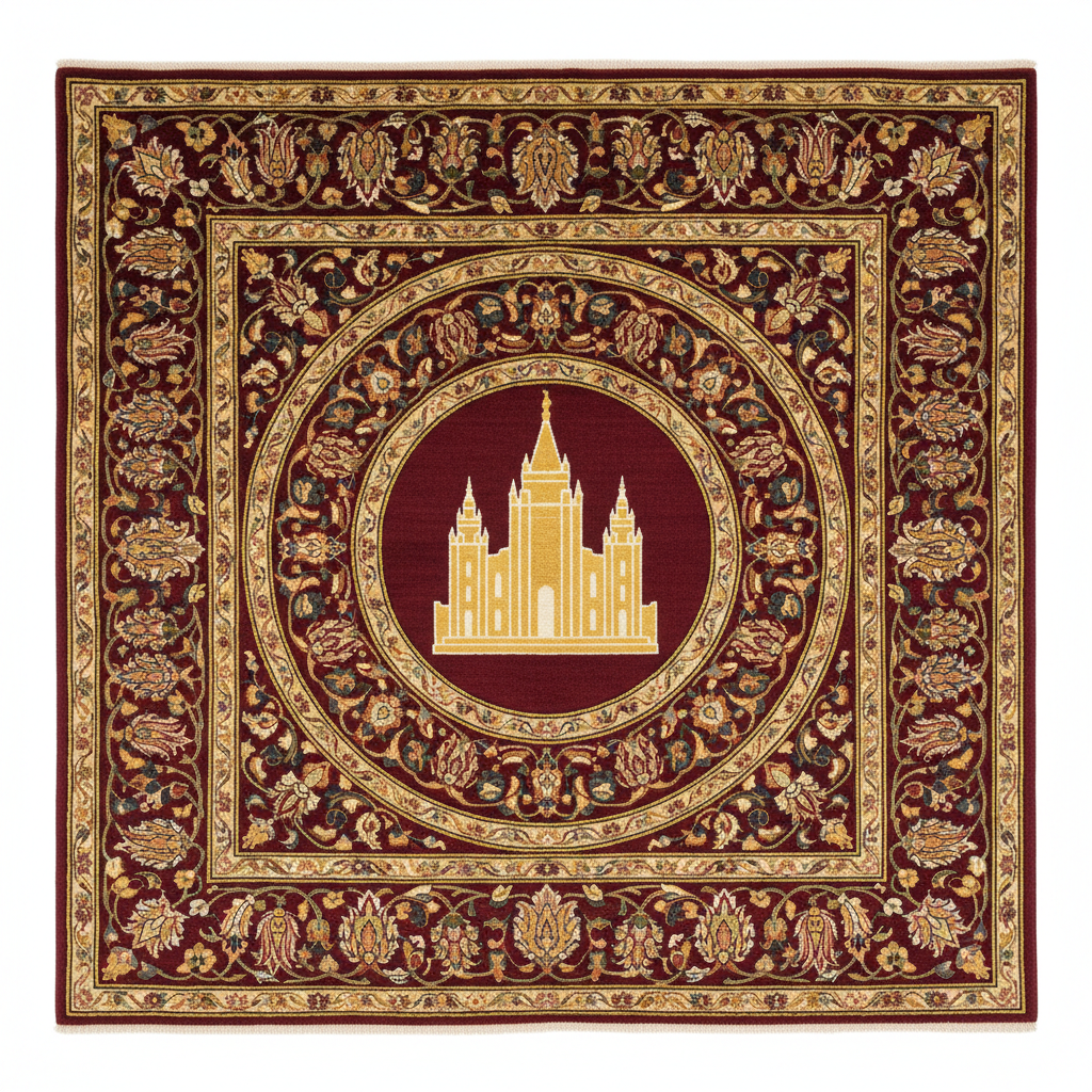 Salt Lake Temple Tapestry