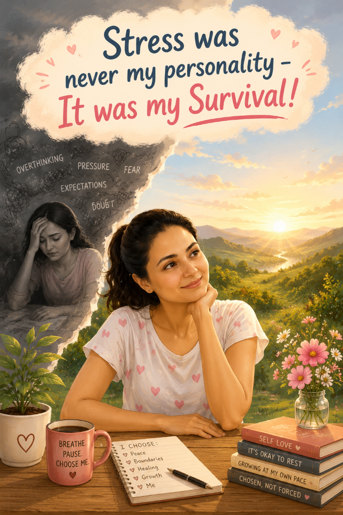 Stress Was Never My Personality — It Was My Survival