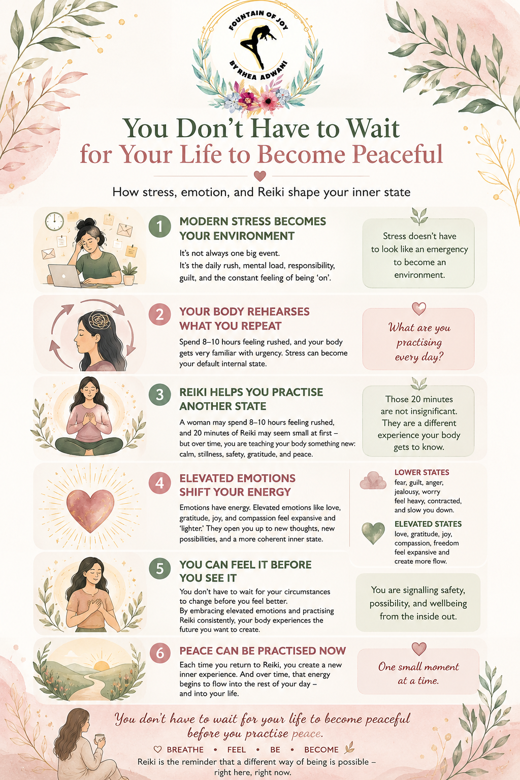 You Don't Have to Wait for Your Life to Become Peaceful