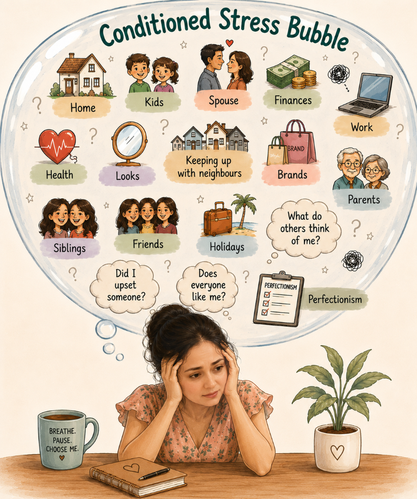 Bursting the Conditioned Stress Bubble