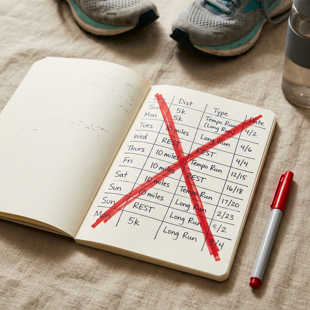 Waarom ik als fysio strakke loopschema's afraad bij starten met hardlopen postpartum