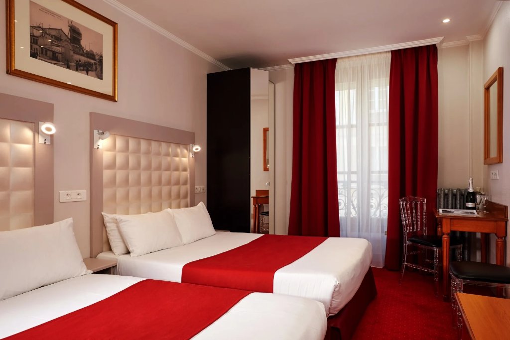 Chambre Quadruple — Détail lits