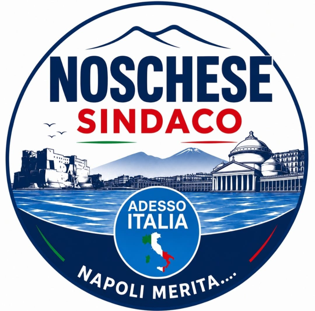 Comunali: Adesso Italia presenta il logo della candidatura del Prof. Giuseppe "Pino" Noschese a Sindaco di Napoli