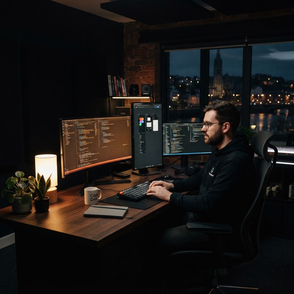 MellisTech studio workspace