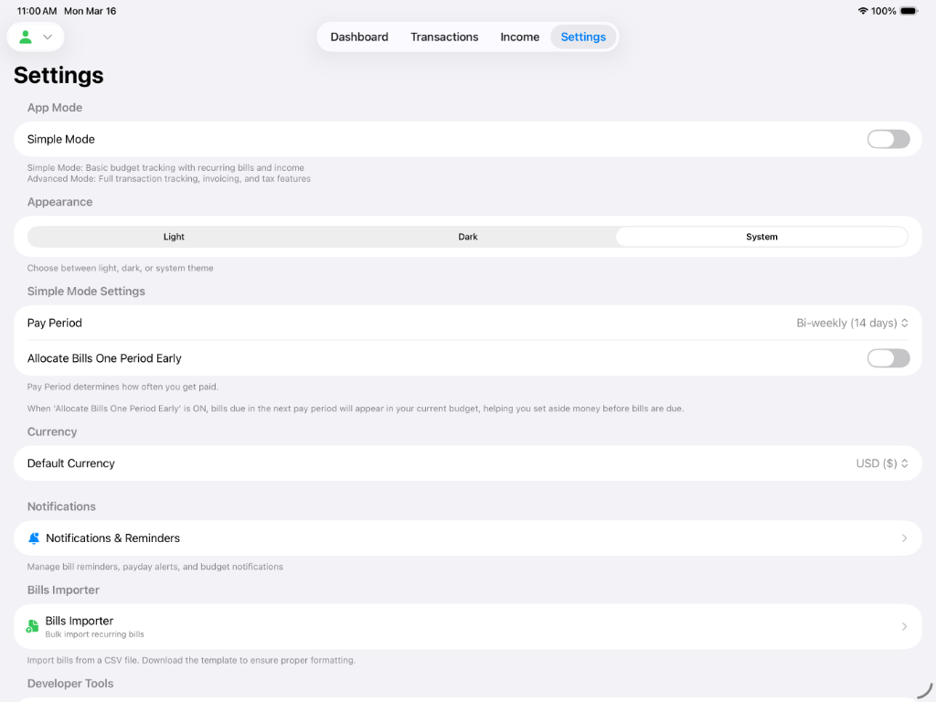 ForgeFinancials iPad screenshot 3