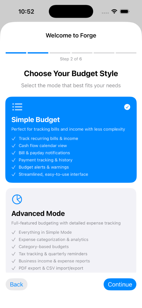 App screenshot 2