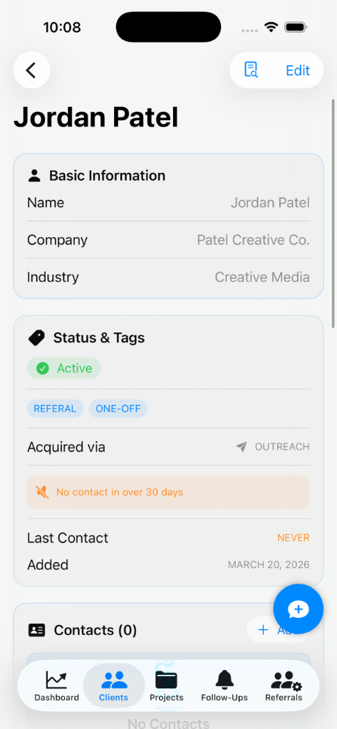 ForgeCRM preview 3