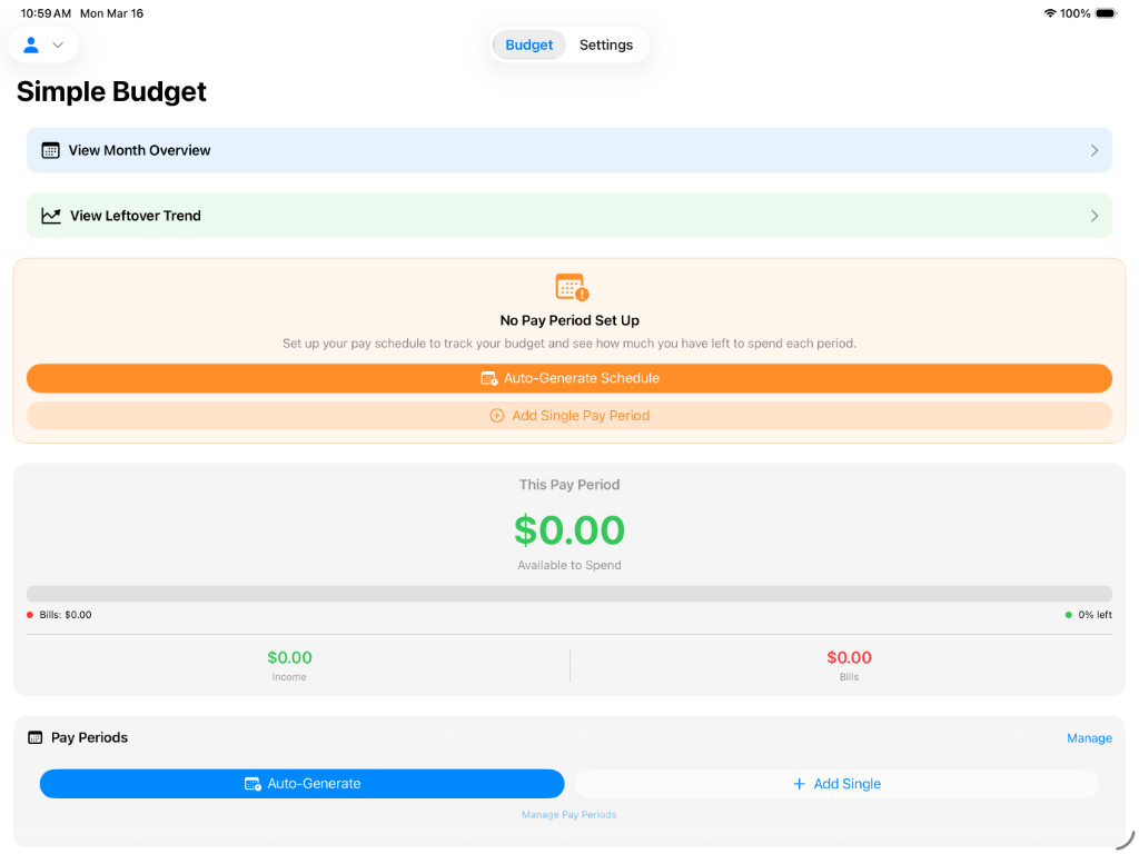 ForgeFinancials iPad screenshot 1