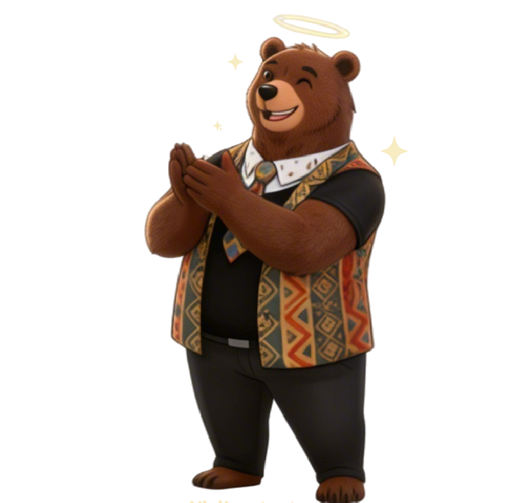 Jamal Bear — JamBar Mascot
