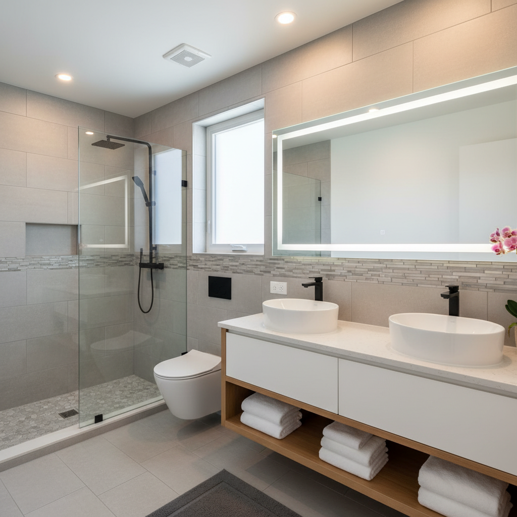 Bathroom Renovation after