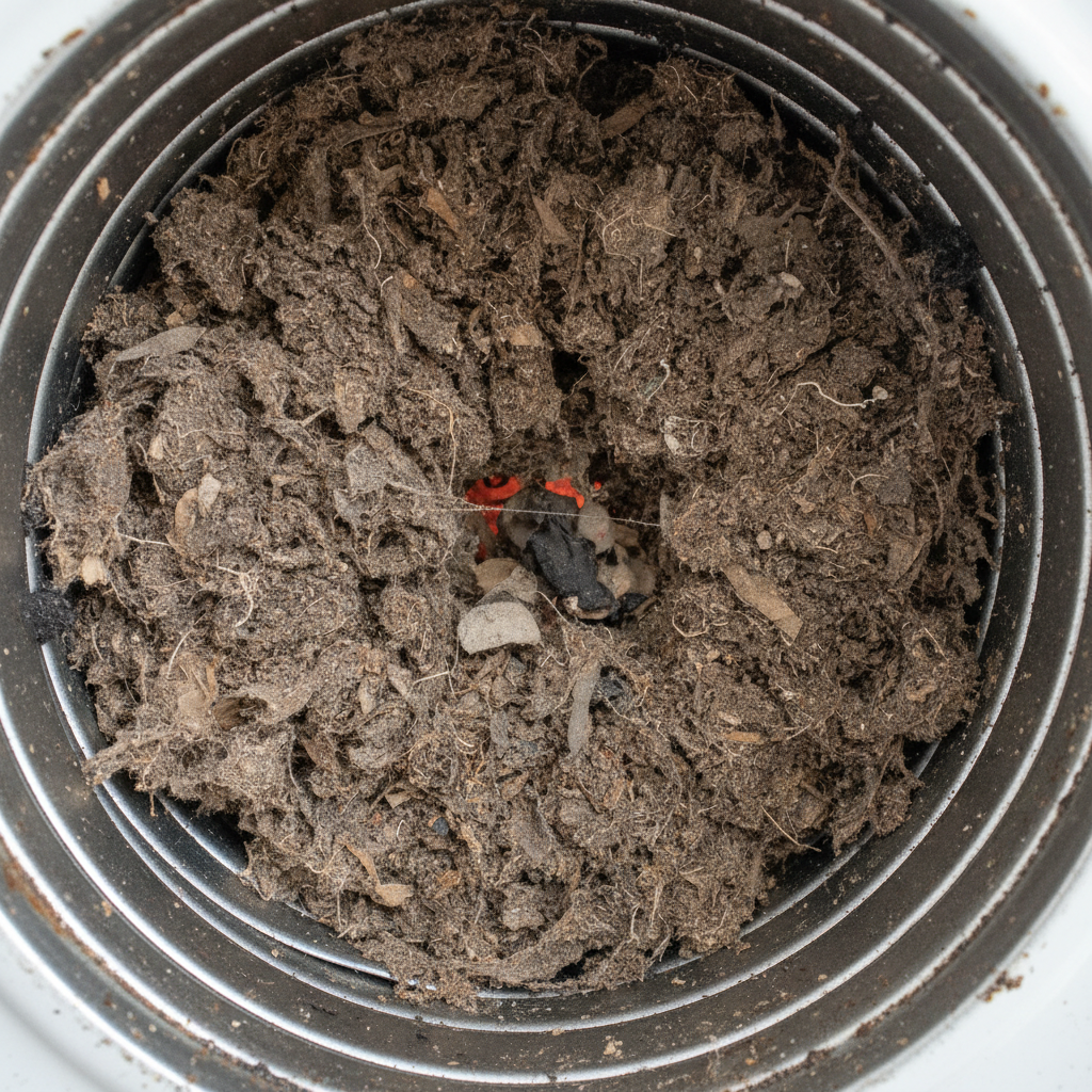 Dryer Vent Cleaning before