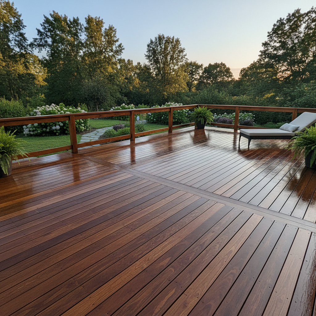 Deck & Fence Staining & Painting after