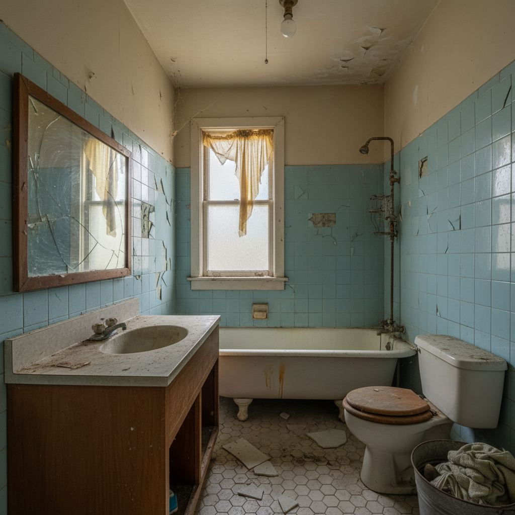 Bathroom Renovation before