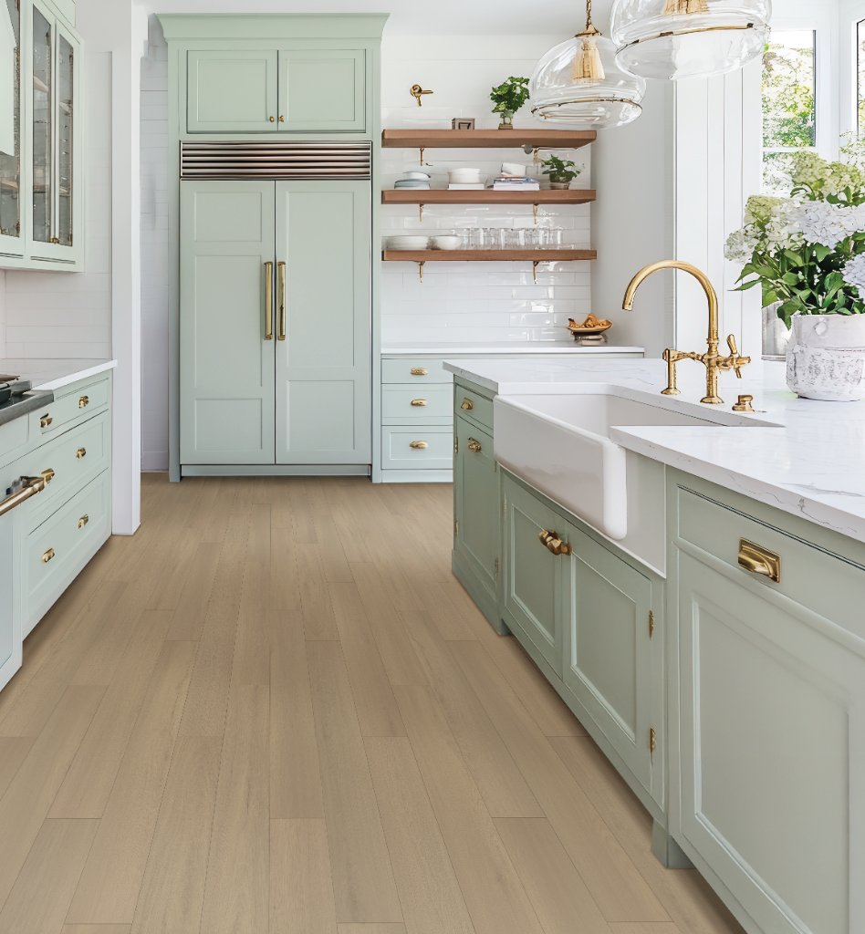 Sage Green Kitchen — Flooring Master Tampa Orlando FL