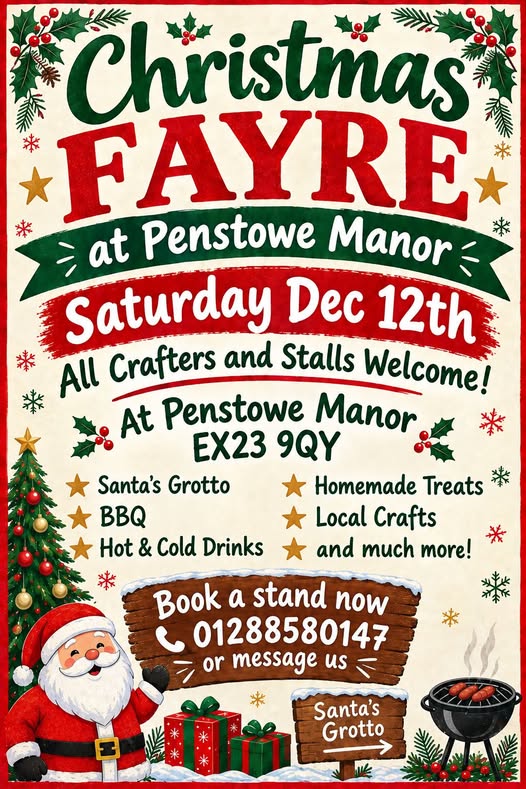 Christmas Fayre at Penstowe Manor