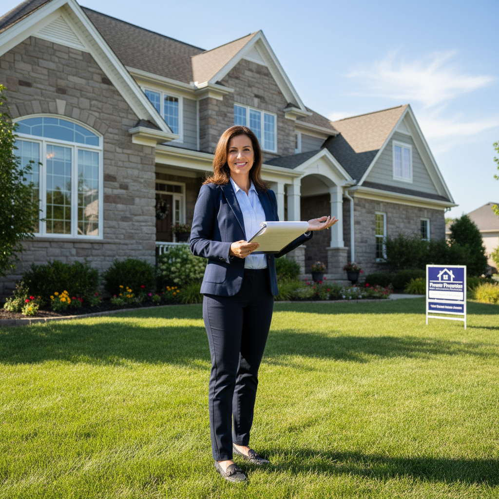 Busy realtor